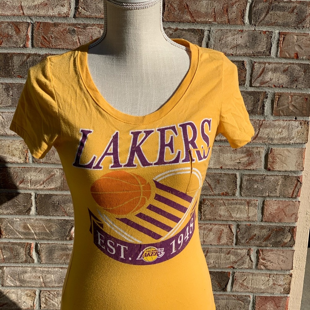 Junk food Lakers vintage tee✏️ - Picture 1 of 4